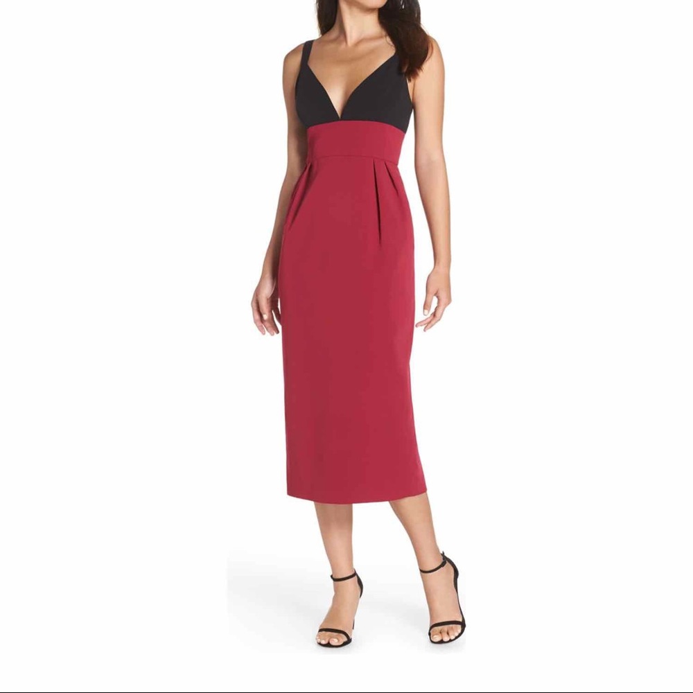 Jill Stuart wineberry strap dress